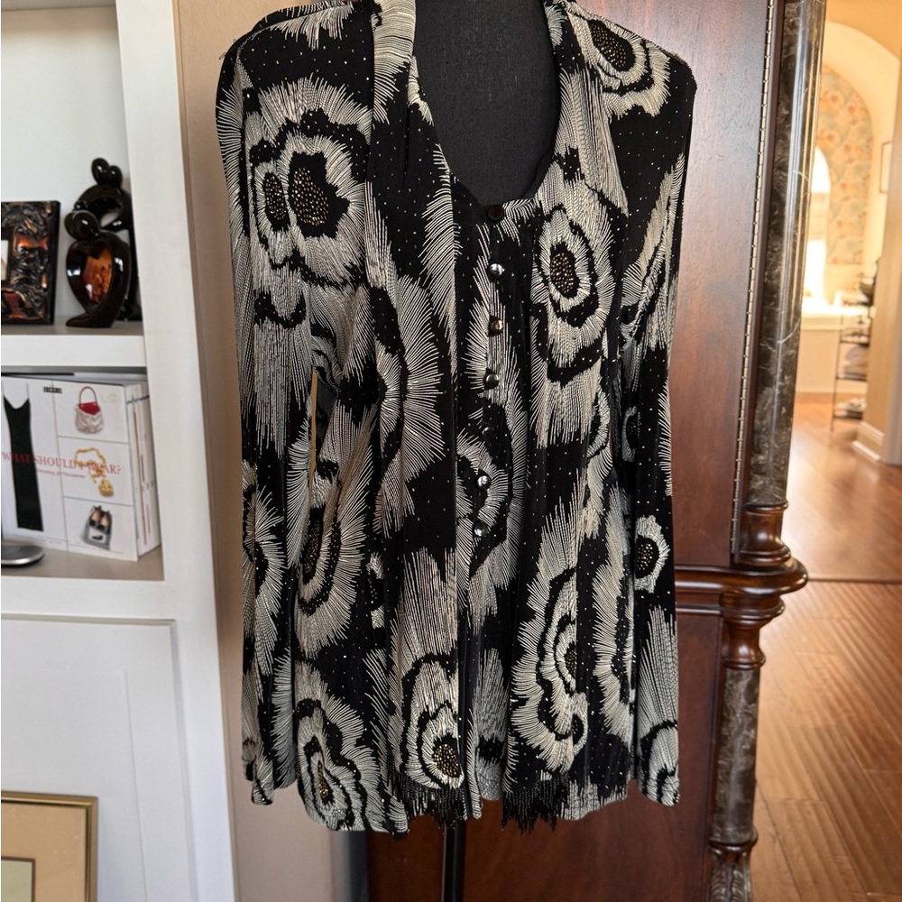 Joseph Ribkoff Couture Knit Jacket - Picture 7 of 15
